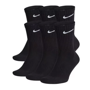 Nike Everyday Cushion Crew 6Pak skarpety wysokie 010 : Rozmiar - 39 - 42 - Skarpetki damskie - miniaturka - grafika 1