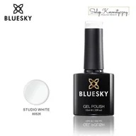 Lakiery hybrydowe - Bluesky Gel Polish 80526 STUDIO WHITE - miniaturka - grafika 1