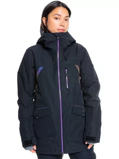 Kurtki i płaszcze dla dziewczynek - Roxy STATED WARMLINK TRUE BLACK kurtka zimowa kobiety - S - grafika 1