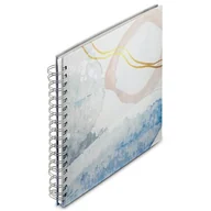 Albumy fotograficzne - Album HAMA Spiral Watercolor Niebieski (50 stron) - miniaturka - grafika 1
