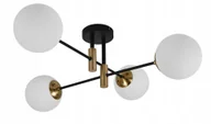 Lampy sufitowe - Lampa WiSZĄCA Sufitowa Plafon Żyrandol Kule Led - miniaturka - grafika 1