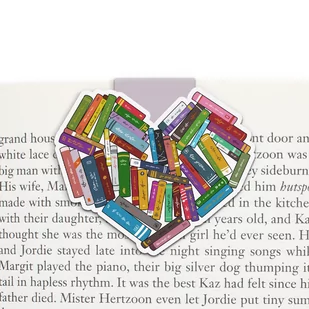 Zakładka do książki magnetyczna, Kocham czytać - Zakładki do książek - miniaturka - grafika 1