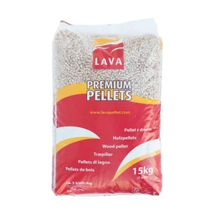 Pellet LAVA PREMIUM 15 kg Stelmet - Materiały opałowe - miniaturka - grafika 1