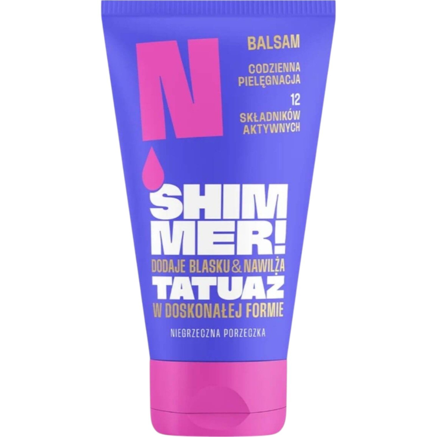 Neba Shimmer! Rozświetlający balsam do ciała i tatuażu, Niegrzeczna Porzeczka