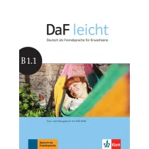 LektorKlett  Daf leicht B1.1 Kurs- und Ubungsbuch + DVD-ROM - Książki do nauki języka niemieckiego - miniaturka - grafika 2