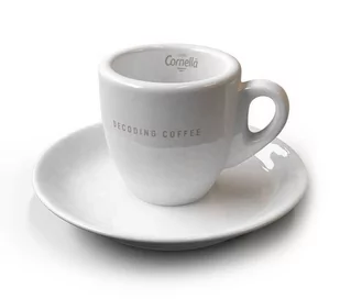 CORNELLA Cornella filiżanka ze spodkiem do kawy Espresso 55ml 04425800 - Filiżanki - miniaturka - grafika 1