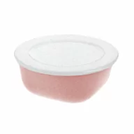 Pojemniki kuchenne - Koziol Pojemnik Connect Organic 700 ml różowy z pokrywką 3274295 - miniaturka - grafika 1