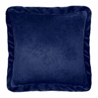 Poszewki na poduszki - Poszewka 40 x 40 Dekoracyjna Mikrofibra Ruffly Gra - miniaturka - grafika 1