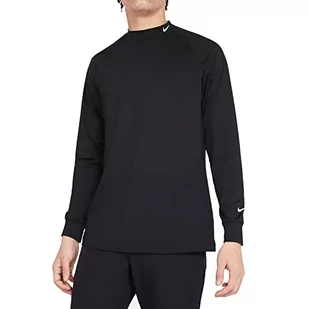 Nike Męski T-shirt M Nk Df UV Dampf Ls Top, czarny/biały, M - Koszulki męskie - miniaturka - grafika 1