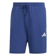 Spodenki męskie - Męskie Spodenki ADIDAS M 3S FT SHO JE6417 – Granatowy - miniaturka - grafika 1