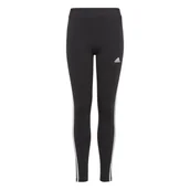 Legginsy - Legginsy dziewczęce adidas ESSENTIALS 3-STRIPES czarne IC3623-170 - miniaturka - grafika 1