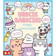 Książki edukacyjne - Księga łamigłówek. Urocze babeczki - miniaturka - grafika 1