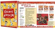 Książki edukacyjne - Dzieci gotują. Książka kucharska - miniaturka - grafika 1