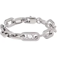 Bransolety męskie - Bransoletka Męska Armani Exchange AXG0117040 - miniaturka - grafika 1