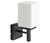 Lampy ścienne - Rabalux 71061 - Kinkiet łazienkowy ZENKAI 1xE14/10W/230V IP44 czarny - miniaturka - grafika 1