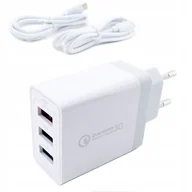 Ładowarki do telefonów - Ładowarka zasilacz 3 A do telefonu myPhone H-Smart - miniaturka - grafika 1