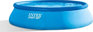 INTEX 26166GN - Basen Easy Set (457x107cm) z pompą GS, drabinką bezpieczeństwa, płachtą, plandeką - Baseny ogrodowe - miniaturka - grafika 1