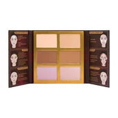 Bronzery i konturowanie twarzy - J.Cat Symphony Face Obsession Paleta do konturowania twarzy 101 Light / Medium - miniaturka - grafika 1