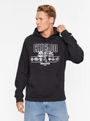 Bluzy męskie - New Era Bluza Chicago White Sox MLB Team Graphic 60416315 Czarny Regular Fit - miniaturka - grafika 1