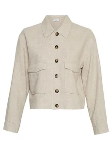 MOSS COPENHAGEN Kurtka przejściowa w kolorze beżowym - Kurtki damskie - miniaturka - grafika 1