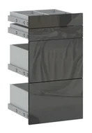 Meble modułowe i akcesoria - Szuflady Zewnętrzne Wysokie Vesti 1D Typ 88 Antracyt Wysoki Połysk 5003059/Apsr - miniaturka - grafika 1