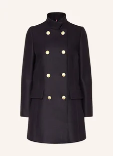 Tommy Hilfiger Płaszcz Bosmański blau - Płaszcze damskie - miniaturka - grafika 1