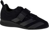 Moda i Uroda OUTLET - adidas Weightlifting II F99816, Unisex, buty treningowe, Czarne - miniaturka - grafika 1