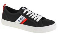 Trampki damskie - Lee Cooper LCW-22-31-0832L damskie trampki czarne - miniaturka - grafika 1