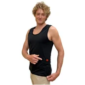 Spodnie narciarskie - Podgrzewana kamizelka GLOVII GV2L (rozmiar L) Czarny - miniaturka - grafika 1