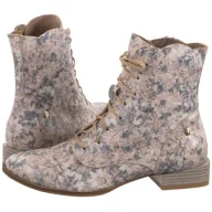 Botki damskie - Botki Kwiatki Nude 06391-38/00-0 (MA1305-a) Maciejka - miniaturka - grafika 1