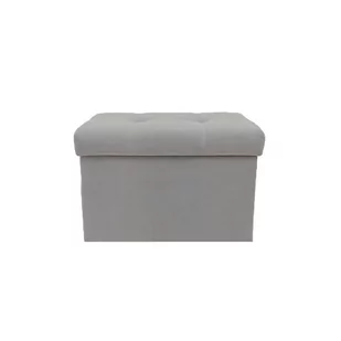 Pufa z dużym schowkiem z przeszyciami 60cm h-41 różne kolory - Pufy i podnóżki - miniaturka - grafika 1