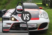 Czasopisma - KTM X- Bow vs Porsche 911 Carrera - miniaturka - grafika 1