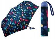 Parasole - Parasol Manualny, Składany, Z Pokrowcem Benetton Granatowy, Wielokolorowy - miniaturka - grafika 1