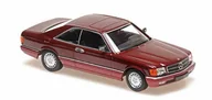 Samochody i pojazdy dla dzieci - Mercedes 560Sec (C126) Red Metallic 1980 1/43 Minichamps 940035124 - miniaturka - grafika 1