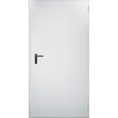 Drzwi zewnętrzne - O.K.DOORS Drzwi przeciwpożarowe EI30 100 dwustronne białe - miniaturka - grafika 1