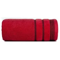 Ręczniki - Eurofirany B.B. CHOCZYŃSCY SPÓŁKA JAWNA Ręcznik 70 x 140 Amanda 07 500GSM Czerwony 1227070 - miniaturka - grafika 1