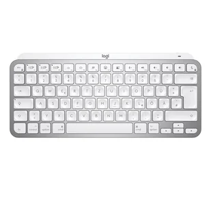 Logitech MX Keys Mini For Mac Minimalist Wireless Illuminated Keyboard klawiatura Bluetooth QWERTZ Niemiecki Szary 920-010519 920-010519 - Klawiatury - miniaturka - grafika 1