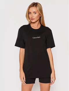 Piżamy damskie - Calvin Klein Underwear Piżama 000QS6764E Czarny - grafika 1