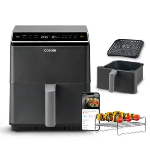 Cosori CAF-P681S-KEUR Dual Blaze WiFi ciemnoszary - Frytkownice - miniaturka - grafika 2