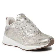 Sneakersy damskie - SKECHERS Sneakersy Sparkle Life 33155/CHMP Champagne - miniaturka - grafika 1