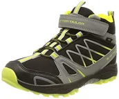 Buty dla chłopców - Tom Tailor 4271102 Buty do chodzenia, czarno-szare/neonowe żółte, 32 EU, Black Grey Neon Yellow, 32 EU - miniaturka - grafika 1