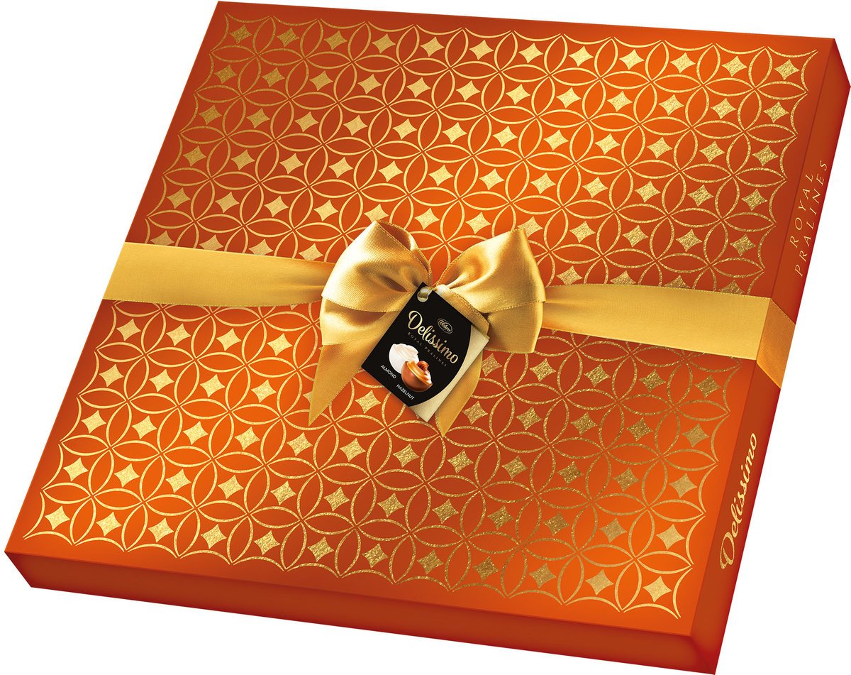 Delissimo Prezent 195g orange/black