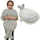 Maskotki i pluszaki - Duży pluszowy wieloryb - miniaturka - grafika 1