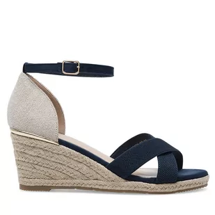 Sandały Clara Barson WSS20802-03 Granatowy - Sandały damskie - miniaturka - grafika 1