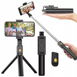KIJEK DO SELFIE STICK TRIPOD STATYW PILOT BLUETOOT K07 - Selfie stick - miniaturka - grafika 1