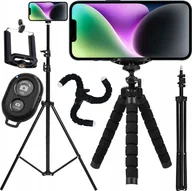 Statywy fotograficzne - ZESTAW STATYWÓW FOROGRAFICZNYCH Z PILOTEM K06 - miniaturka - grafika 1