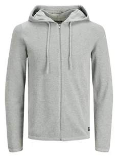 Jack & Jones Kardigan "Hill" w kolorze jasnoszarym - Swetry męskie - miniaturka - grafika 1