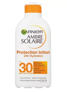 Garnier Ambre Solaire - Ultranawilżające mleczko ochronne SPF30 (wysoka ochrona) 200ml - Balsamy i kremy do opalania - miniaturka - grafika 1