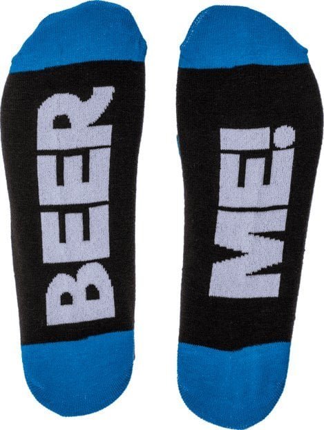 Out of the blue Długie Skarpetki ze Śmiesznym Napisem - BEER ME!