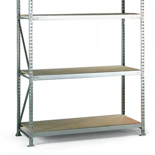 META Regał półkowy, nośność 600 kg, 2500x1800x650 mm, podstawowy 51284 - Szafy i regały magazynowe - miniaturka - grafika 1